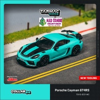Tarmac Works Global 64 - Porsche Cayman GT4RS Mint Green - (PRE-ORDER)