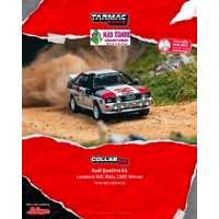 Tarmac Works Global 64 - Audi Quattro A1 Lombard RAC Rally 1982 #1 Winner - (PRE-ORDER)