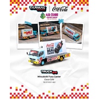 Tarmac Works Hobby 64 - Mitsubishi Fuso Canter - Advertisement Truck COCA-COLA - (PRE-ORDER)