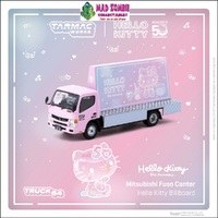 Tarmac Works Global 64 1/64 Scale - Mitsubishi Fuso Canter Hello Kitty Billboard