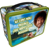 Bob Ross Happy Accidents Tin Lunch Box