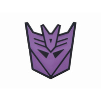Transformers Decepticon Purple Metal Belt Buckle