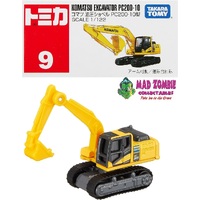 Tomica No. 9 Komatsu Excavator PC200-10