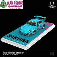 Time Micro 1/64 Scale - Porsche 964 Sakura Blue