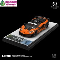 Time Micro 1/64 Scale - LBWK Lamborghini LP700 GT EVO Orange - (Limited to 999 Pieces World Wide)