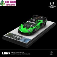 Time Micro 1/64 Scale - LBWK Lamborghini LP700 GT EVO Green - (Limited to 999 Pieces World Wide)
