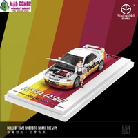 Time Micro 1/64 Scale - Nissan Skyline GTR R32 Rainbow #21 (Figure not Included) - (PRE-ORDER)