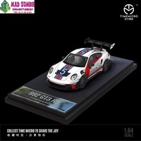 Time Micro 1/64 Scale - Porsche 911-992 GT3 RS Martini Livery (Limited to 999 World Wide)