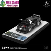 Time Micro 1/64 Scale - LBWK Nissan S15 Black Latte Livery (Limited to 2000 Pieces World Wide)