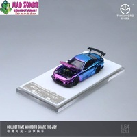 Time Micro 1/64 Scale - Mazda RX7 FD3S RE Amemiya Kit Chrome Blue Pink