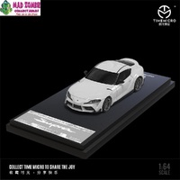 Time Micro 1/64 Scale - Toyota A90 Supra White (PRE-ORDER)