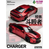 Time Micro × PSC DESIGN 1/64 Scale - Warhorse "Brawler" Red Charger - (PRE-ORDER)