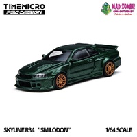 Time Micro & PSC Design 1/64 Scale - R34 "Smilodon" Dark Green - (PRE-ORDER)