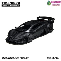 Time Micro 1/64 Scale - YANGWANG U9 "Rage" GT Black - (PRE-ORDER)