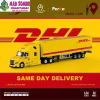 Time Micro 1/64 Scale - Freightliner Cascadia DHL Livery (Limited to 999 World Wide)