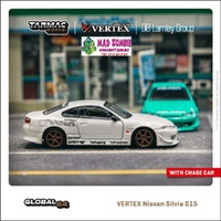 Tarmac Works 1/64 Global 64 - VERTEX Nissan Silvia S15 / Lamley Group Special Edition