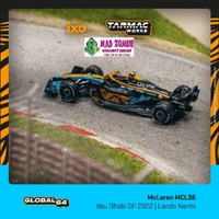 Tarmac Works 1/64 Global 64 - McLaren MCL36 Abu Dhabi Grand Prix 2022 - Lando Norris