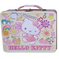Hello Kitty Carry All Tin Lunch Box - Version 1 Fresh
