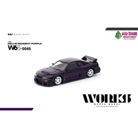 Works Model 1/64 - R33 LM MIDNIGHT PURPLE - PRE-ORDER