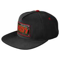 Kiss Metal Plate Logo Hat Baseball Cap