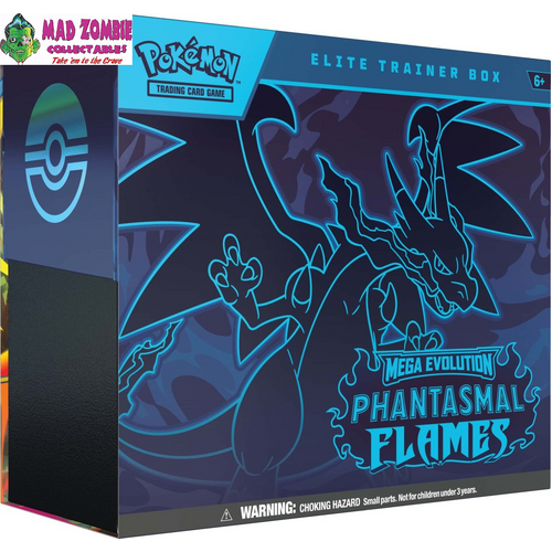 Pokemon TCG Mega Evolutions – Phantasmal Flames Elite Trainer Box