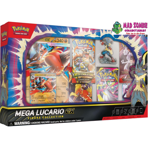Pokemon TCG – Mega Lucario ex Figure Collection
