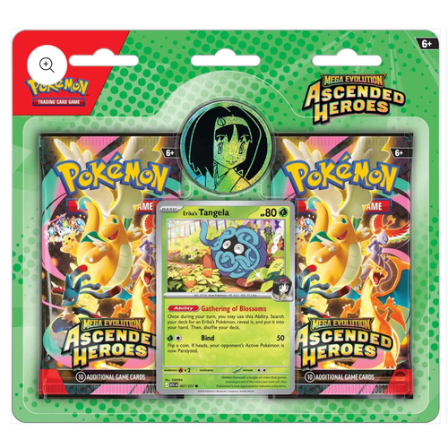 Pokemon TCG ME2.5 Ascended Heroes 2pk Blister - Random Allocation