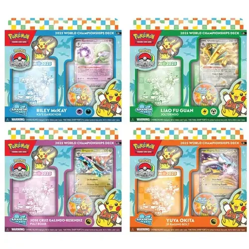 Pokemon TCG 2025 World Championships Deck - Random Allocation