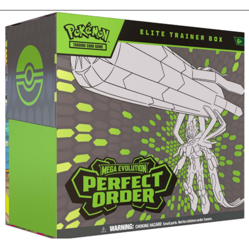 Pokemon TCG Mega Evolutions 3 Perfect Order Elite Trainer Box