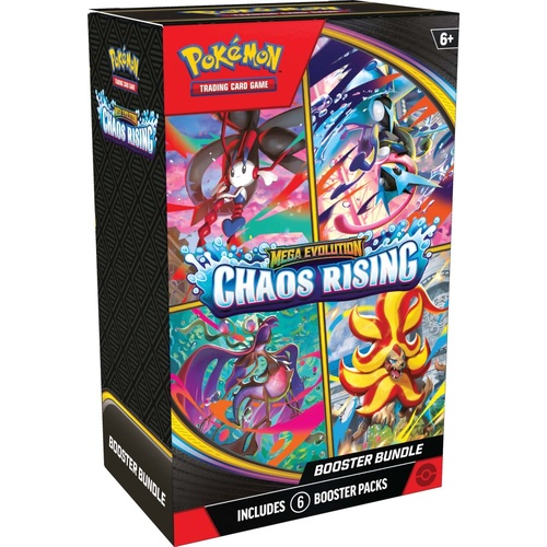 Pokémon TCG - Mega Evolution Chaos Rising Booster Bundle
