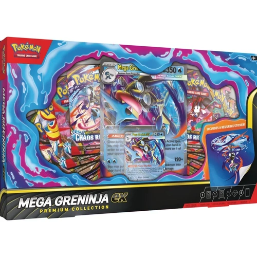 Pokemon TCG Mega Greninja Ex Premium Collection - Random Allocation