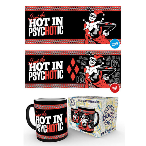 DC Comics Heat Changing Mug - Harley Quinn Psychotic 
