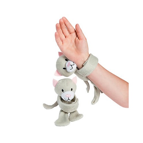Hugging Plush Anxiety Buddy Bracelets - Cat