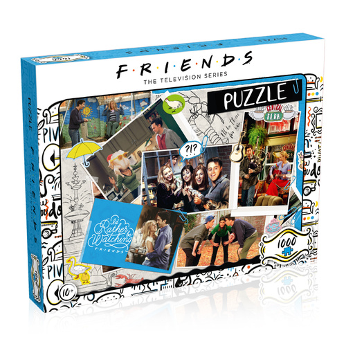 Friends  1000 Piece Jigsaw Puzzle - Scrapbook