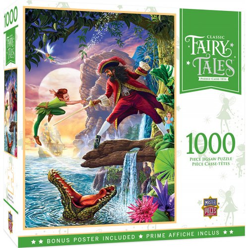 Masterpieces Classic Fairy Tale Jigsaw Puzzle 1,000 Piece - Peter Pan