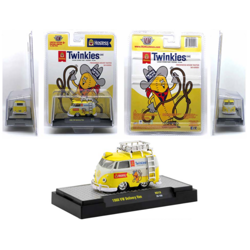M2 Machines 1:64 Hobby Exclusive 1960 Volkswagen Delivery Shorty Twinkies Hostess Limited Edition