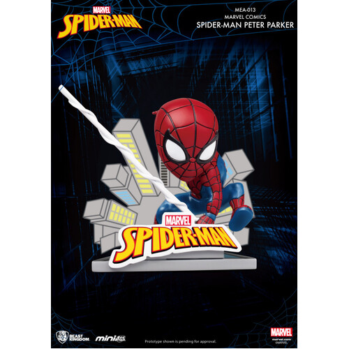 Beast Kingdom Mini Egg Attack Marvel Comics Spiderman Peter Parker