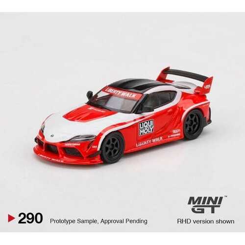 True Scale Miniatures Mini GT 1:64 - Mijo Exclusive LB WORKS Toyota GR Supra Liqui Moly
