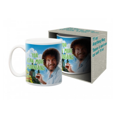 Bob Ross – Move Mountains Ceramic Mug
