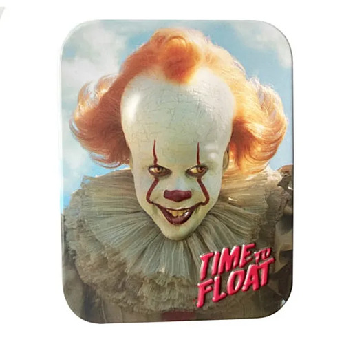 IT! Candy Embossed Metal Tin - PennyWise Red Balloon Shaped 