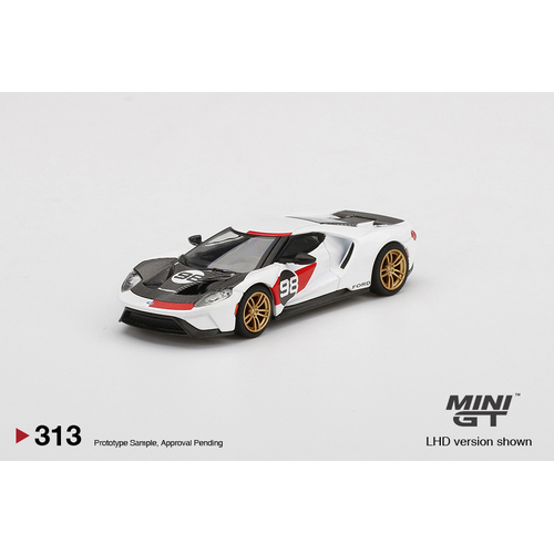 True Scale Miniatures Mini GT 1:64 Ford GT 2021 Ken Miles Heritage Edition