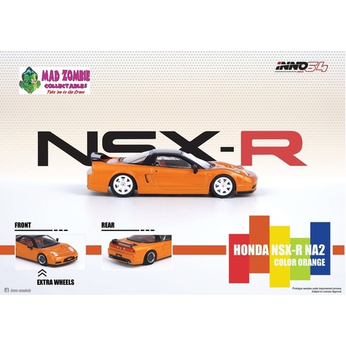 Inno 64 1:64 Scale - Honda NSX NA2 - Imola Orange Peal