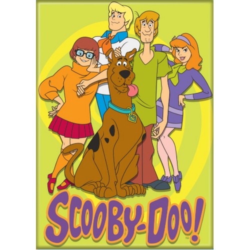 Scooby Doo Refrigerator Magnet - Group Photo 
