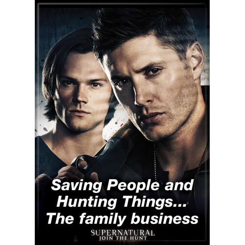Supernatural Refrigerator Magnet - The Family Business 