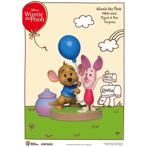 Beast Kingdom MEA-020 Disney Winnie Pooh Mini Egg Attack Figures - Piglet & Roo