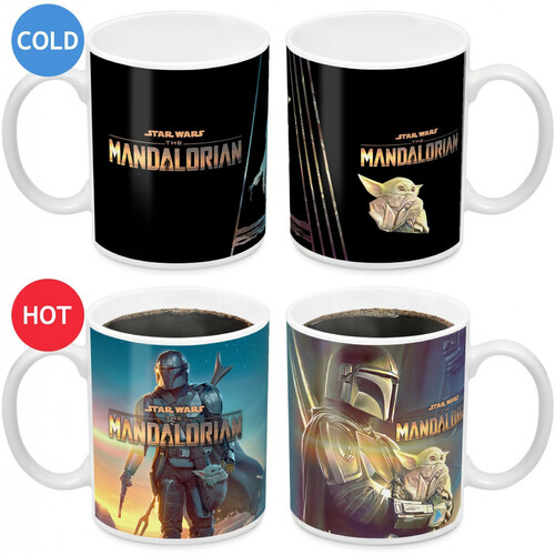 Star Wars Mandalorian Heat Change Coffee Mug