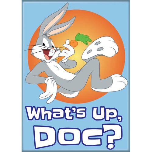 Looney Tunes Refrigerator Magnet - Whats Up Doc