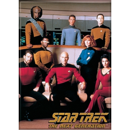 Star Trek: The Next Generation Refrigerator Magnet - Complete Cast Portrait
