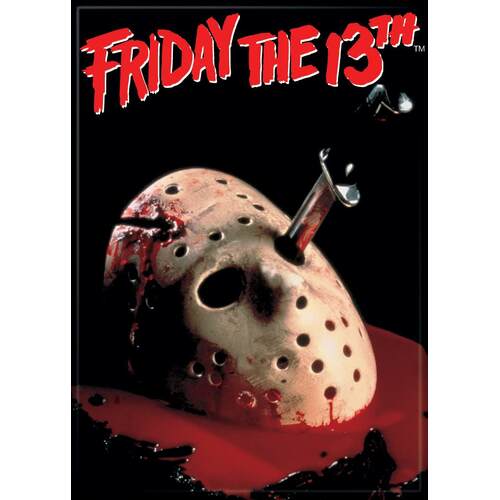 Friday the 13th Poster Refrigerator Magnet