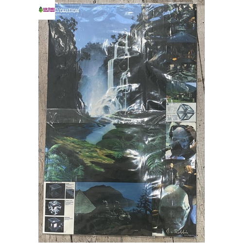 Stargate SG-1 Conceptual Art Poster - Evolution of Supa Jaffa -  Autographed Limited Edition 32/1000